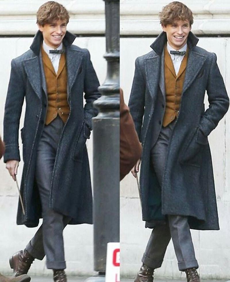 Eddie Redmayne Fantastic Beasts The Crimes of Grindelwald Coat Eddie Redmayne Fantastic Beasts The Crimes of Grindelwald Coat - Image 12
