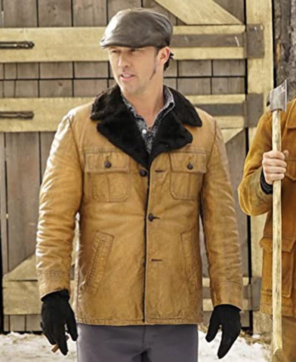 Jeffrey Donovan Fargo Shearling Jacket
