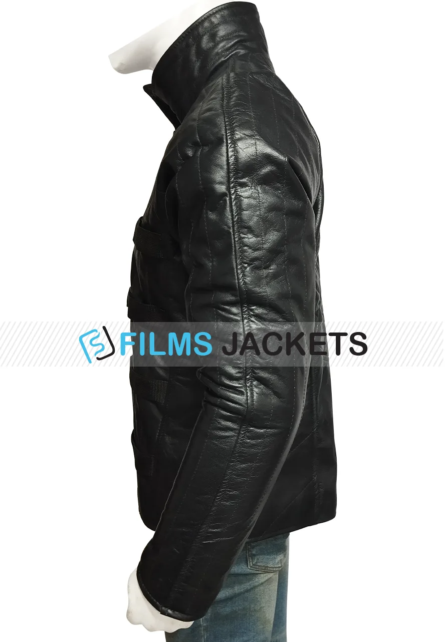 John Crichton Farscape Ben Browder Black Leather Jacket John Crichton Farscape Ben Browder Black Leather Jacket - Image 5
