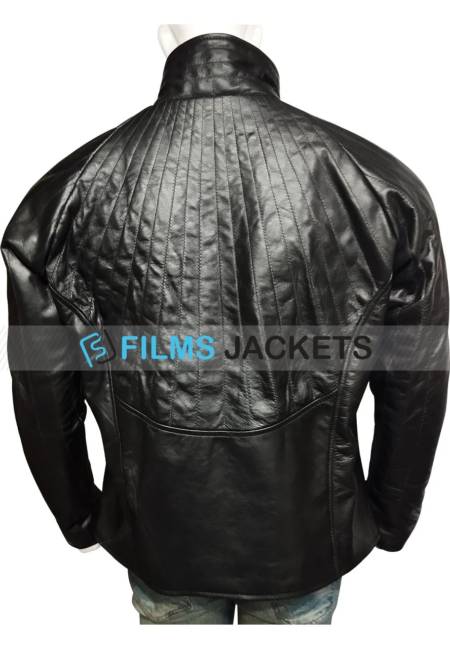 John Crichton Farscape Ben Browder Black Leather Jacket John Crichton Farscape Ben Browder Black Leather Jacket - Image 7