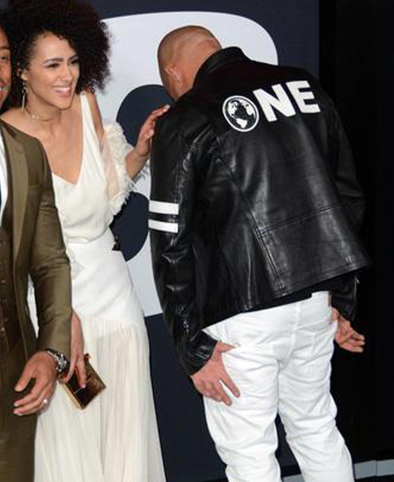 Fast and Furious 8 Premiere Vin Diesel Leather Jacket fast and furious jacket