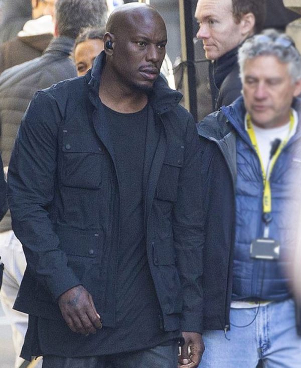 Fast and Furious 9 Tyrese Gibson Black Cotton Jacket