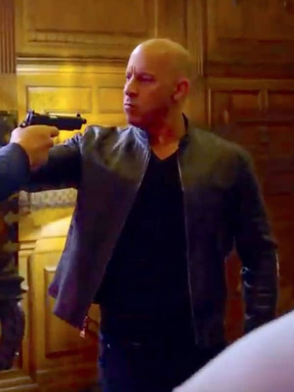 Fast and Furious 9 Vin Diesel Black Jacket Fast and Furious 9 Vin Diesel Black Jacket - Image 2