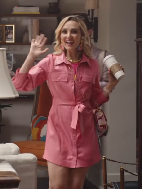 Father Of The Bride 2022 Chloe Fineman Pink Coat Father Of The Bride 2022 Chloe Fineman Pink Coat