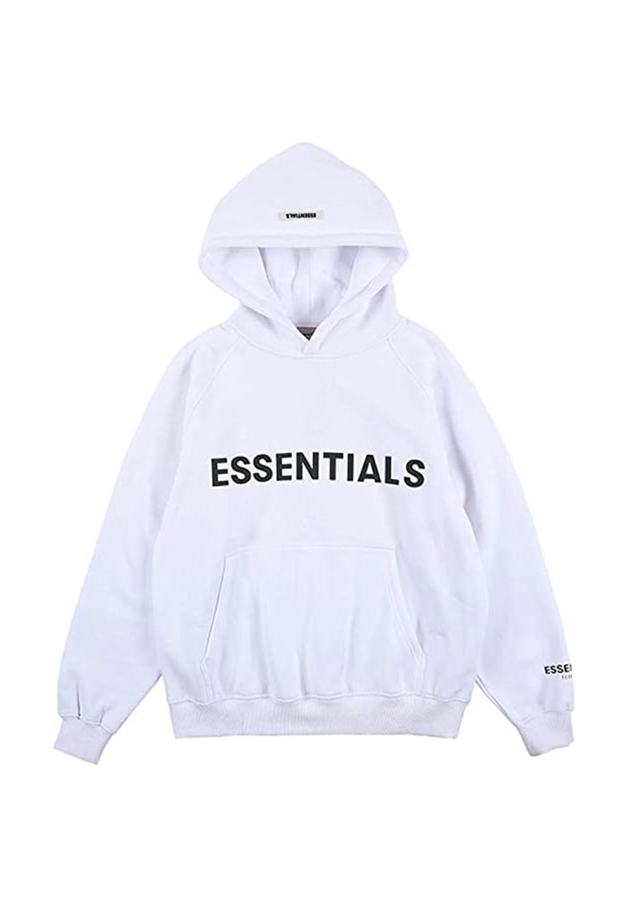 Fear Of God Essentials White Hoodie Fear Of God Essentials White Hoodie
