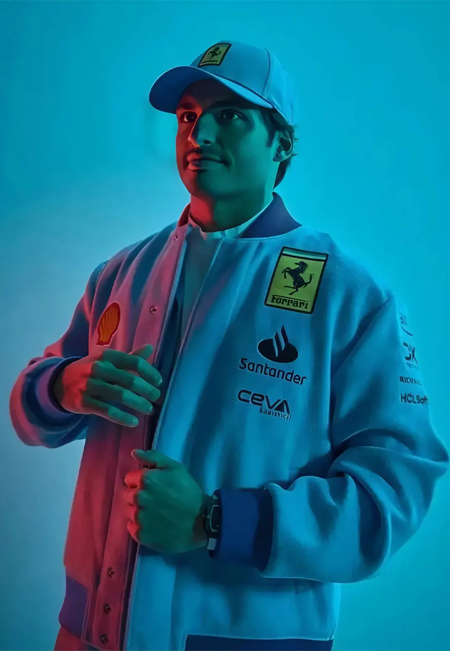Ferrari Miami Wool Varsity Jacket ferrari miami jacket