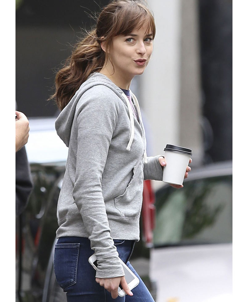 Dakota Johnson Fifty Shades Freed Hoodie Dakota Johnson Fifty Shades Freed Hoodie - Image 4