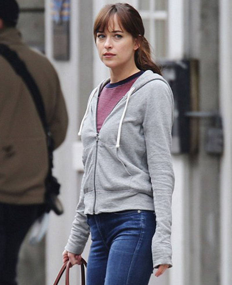 Dakota Johnson Fifty Shades Freed Hoodie Dakota Johnson Fifty Shades Freed Hoodie - Image 3