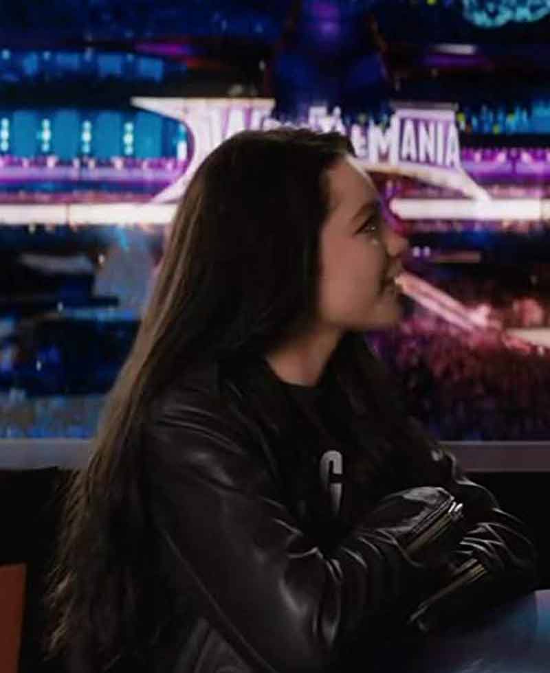 Fighting With My Family Florence Pugh Leather Jacket Fighting With My Family Florence Pugh Leather Jacket - Image 2