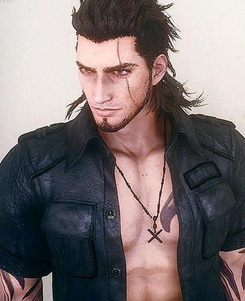 Final Fantasy 15 Game Gladiolus Amicitia Leather Jacket Final Fantasy 15 Game Gladiolus Amicitia Leather Jacket - Image 8