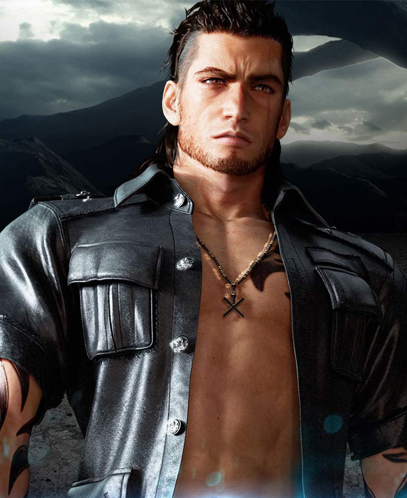 Final Fantasy 15 Game Gladiolus Amicitia Leather Jacket Final Fantasy 15 Game Gladiolus Amicitia Leather Jacket - Image 12
