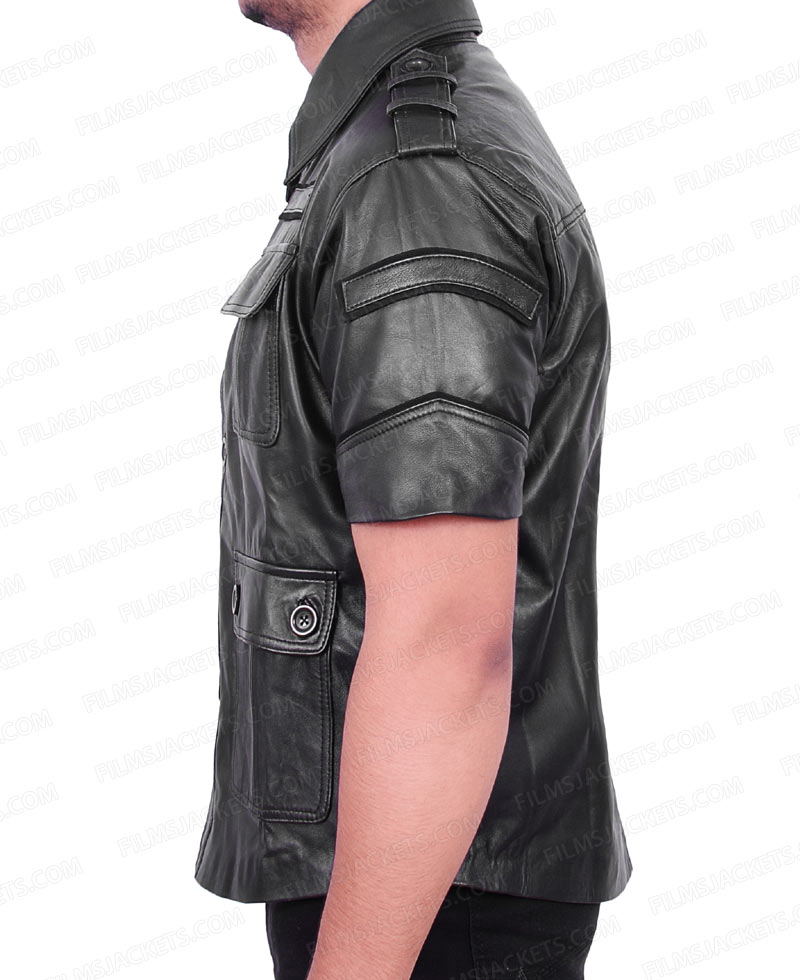 Final Fantasy 15 Game Gladiolus Amicitia Leather Jacket Final Fantasy 15 Game Gladiolus Amicitia Leather Jacket - Image 3