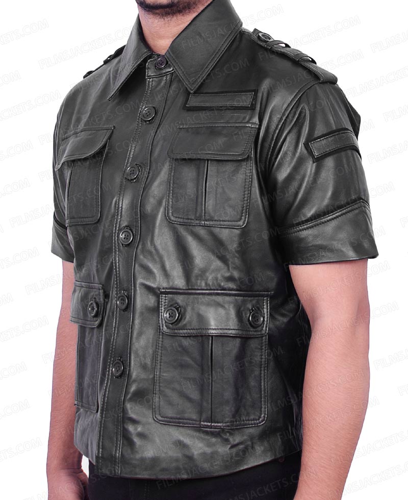 Final Fantasy 15 Game Gladiolus Amicitia Leather Jacket Final Fantasy 15 Game Gladiolus Amicitia Leather Jacket - Image 2