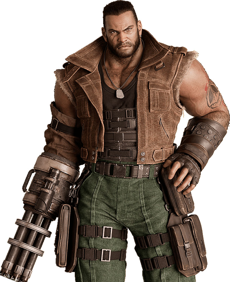 Final Fantasy 7 Barret Wallace Brown Vest Final Fantasy 7 Barret Wallace Brown Vest - Image 4