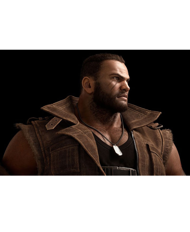 Final Fantasy 7 Barret Wallace Brown Vest Final Fantasy 7 Barret Wallace Brown Vest - Image 5
