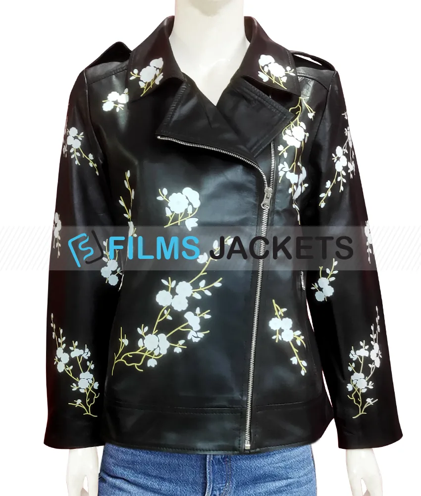 Find Me in Paris Jessica Lord Cropped Leather Jacket find me in paris jacket