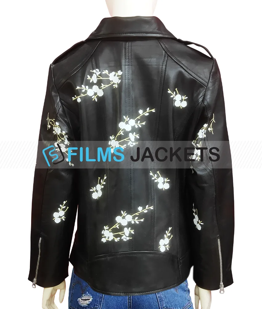 Find Me in Paris Jessica Lord Cropped Leather Jacket find me in paris lena grisky jacket