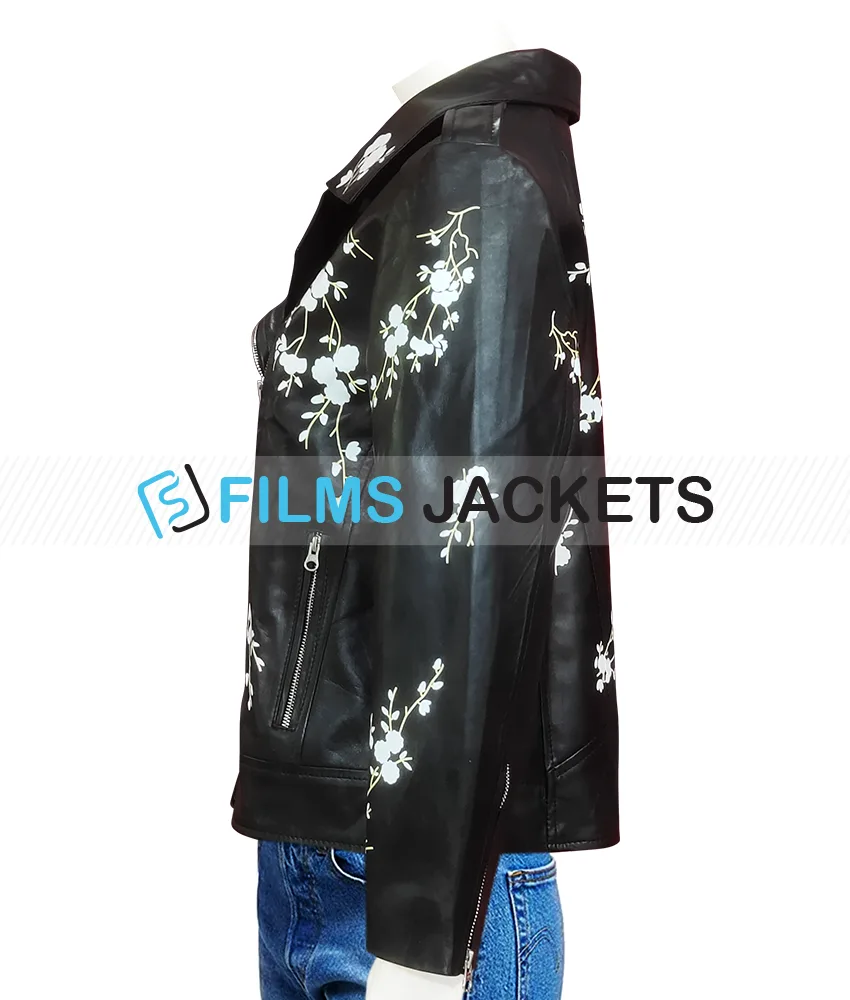 Find Me in Paris Jessica Lord Cropped Leather Jacket lena grisky jacket