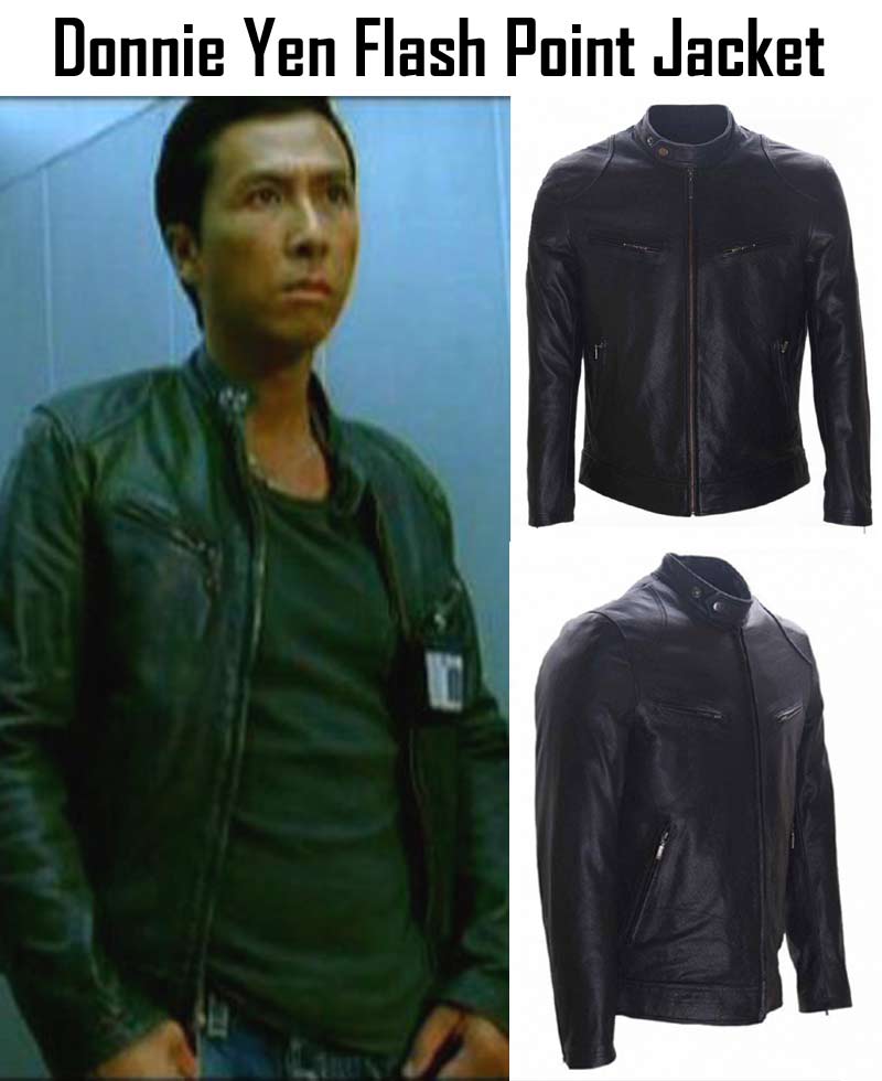Flash Point Film Donnie Yen Leather Jacket Flash Point Film Donnie Yen Leather Jacket - Image 3