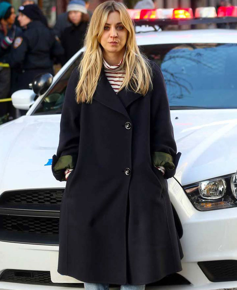 Kaley Cuoco The Flight Attendant Coat Kaley Cuoco The Flight Attendant Coat