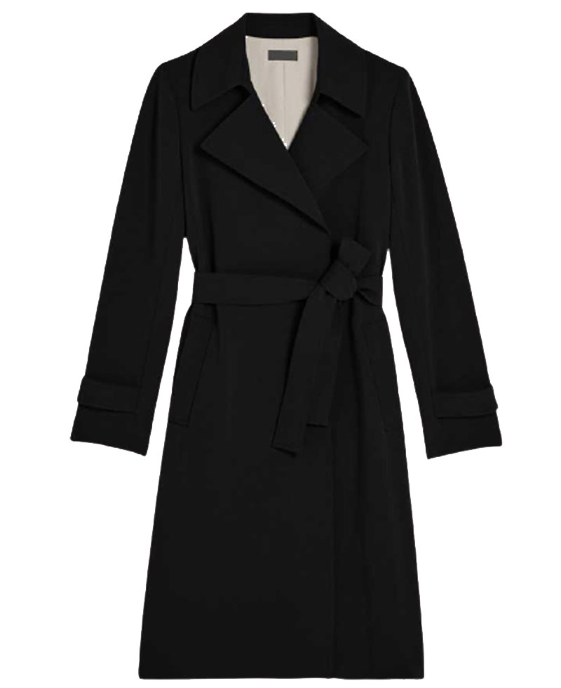 The Flight Attendant Merle Dandridge Belted Coat The Flight Attendant Merle Dandridge Belted Coat