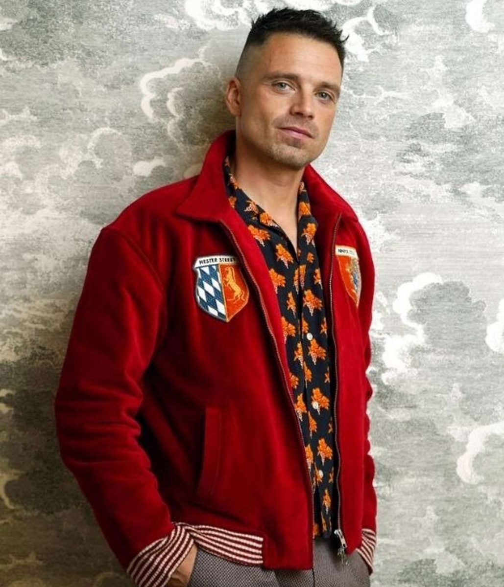 Fresh Sebastian Stan Red Wool Jacket Fresh Sebastian Stan Red Wool Jacket - Image 3