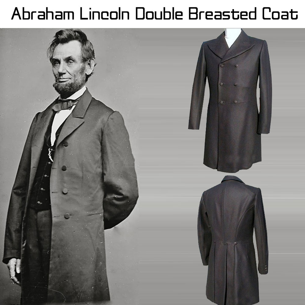 Abraham Lincoln Double Breasted Coat Abraham Lincoln Double Breasted Coat - Image 4
