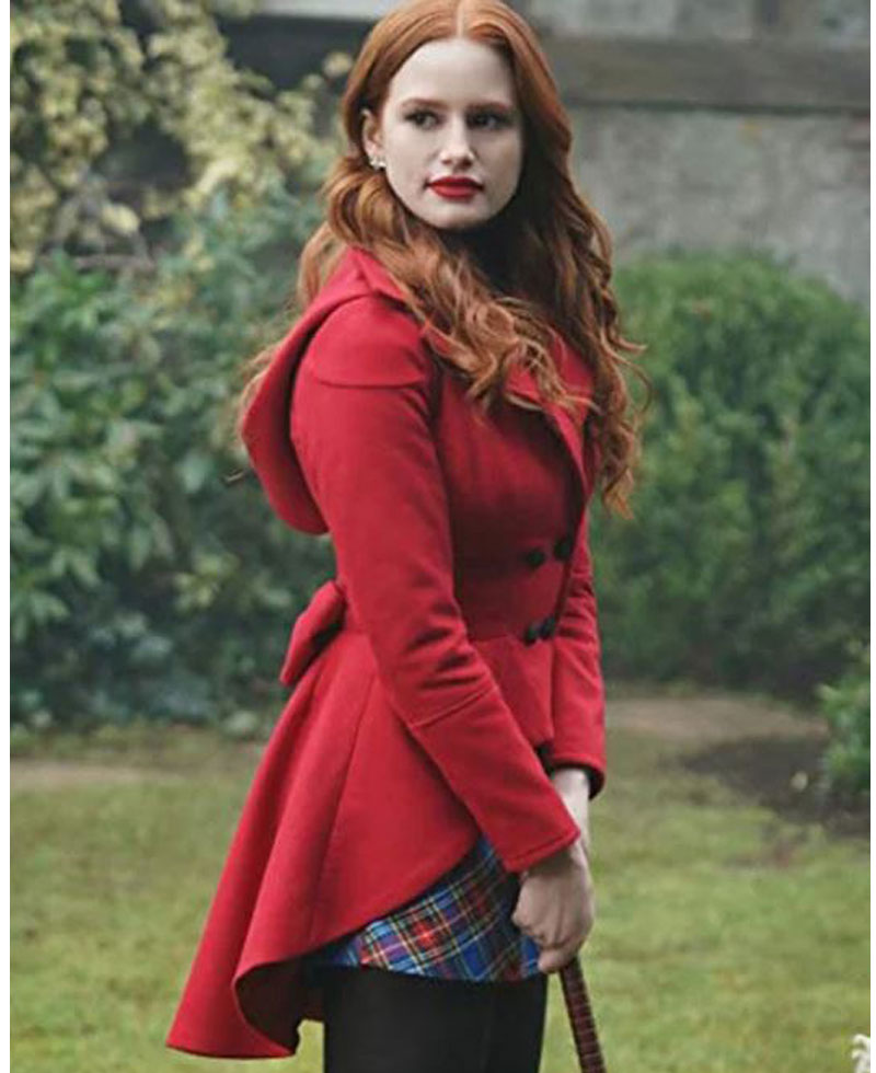 Riverdale Madelaine Petsch Red Wool Coat cheryl blossom coat