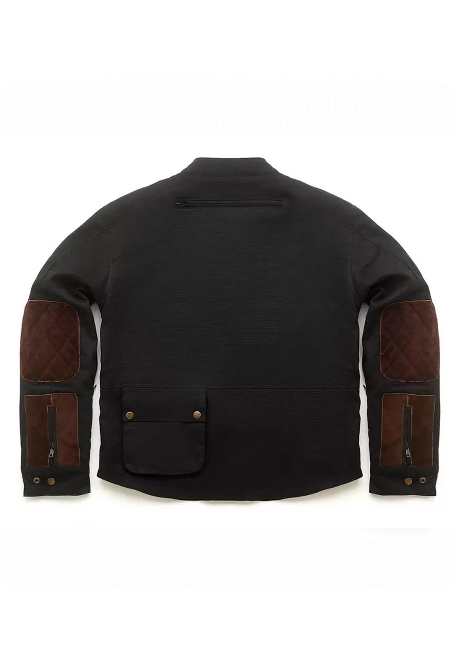 Fuel Division 2 Motorcycle Black Jacket Fuel Division 2 Motorcycle Black Jacket - Image 2