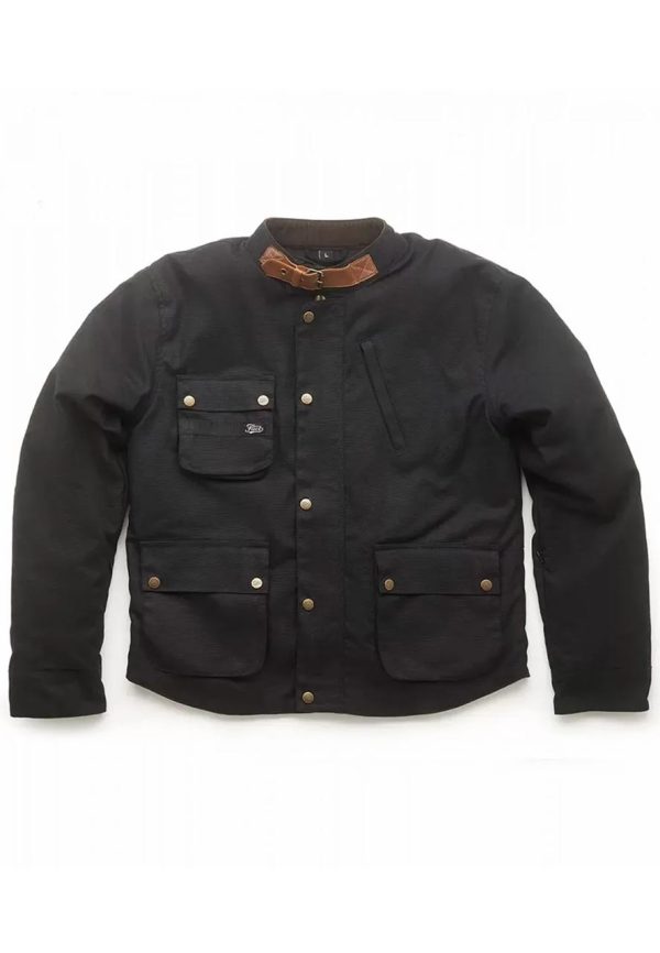 Fuel Division 2 Motorcycle Black Jacket