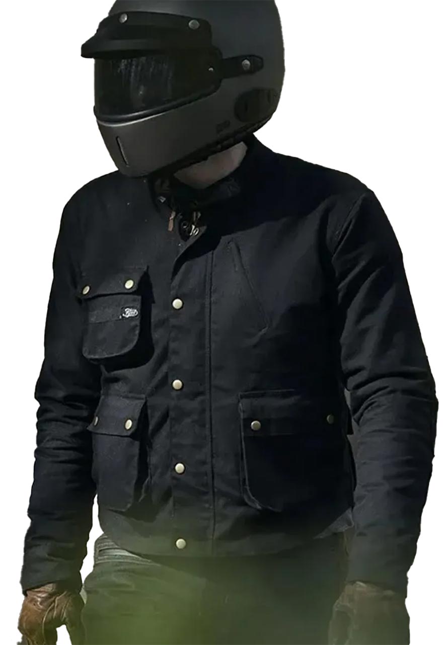 Fuel Division 2 Motorcycle Black Jacket Fuel Division 2 Motorcycle Black Jacket - Image 4