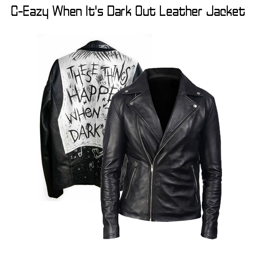 G-Eazy When It's Dark Out Leather Jacket G-Eazy When It's Dark Out Leather Jacket - Image 4