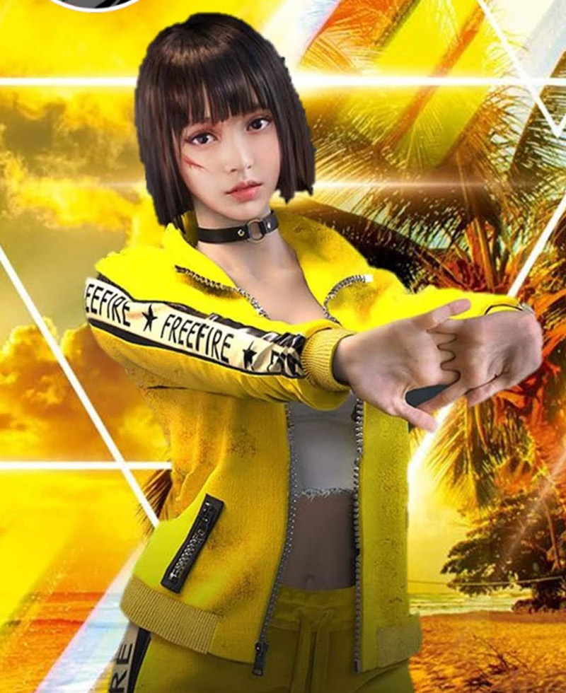Garena Free Fire Kelly Yellow Jacket Garena Free Fire Kelly Yellow Jacket - Image 2
