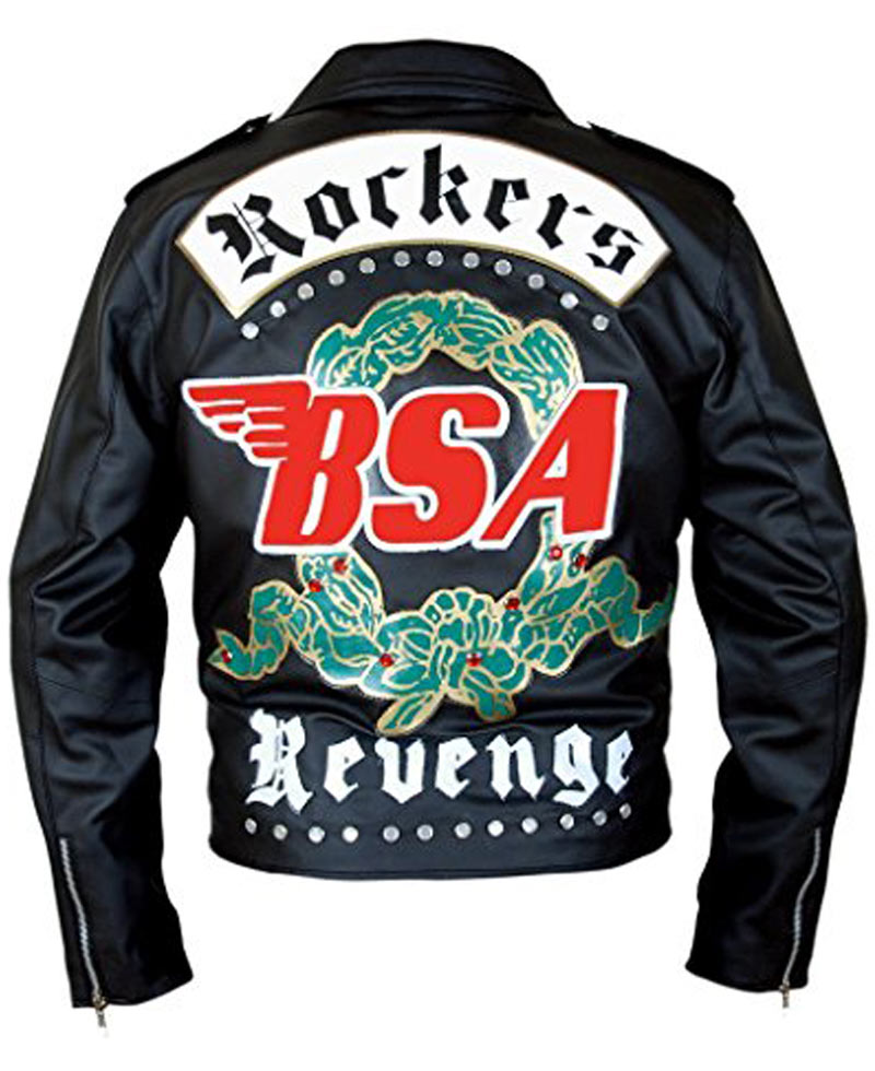 George Michael BSA Rockers Revenge Leather Jacket George Michael BSA Rockers Revenge Leather Jacket - Image 6