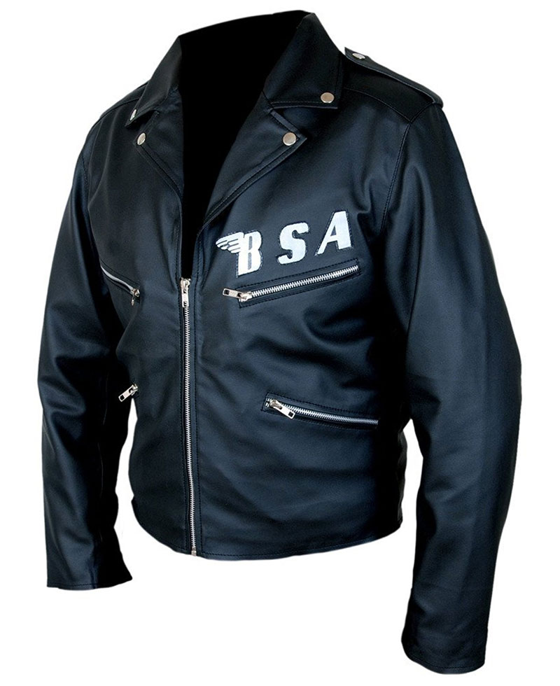 George Michael BSA Rockers Revenge Leather Jacket George Michael BSA Rockers Revenge Leather Jacket - Image 4