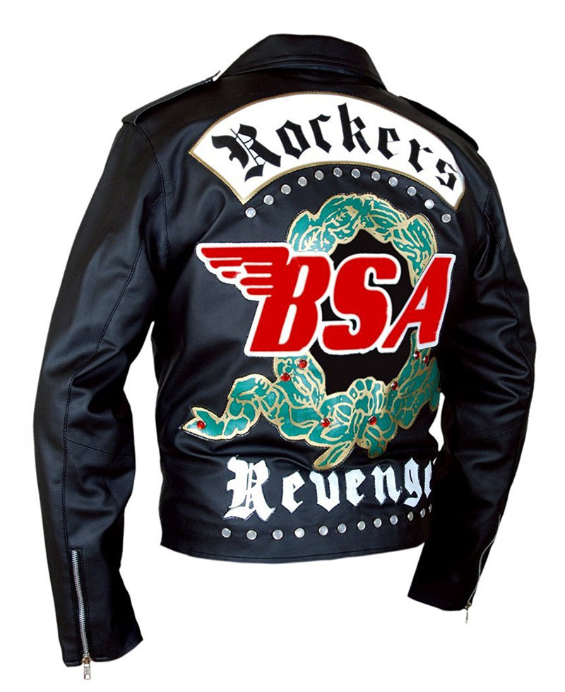 George Michael BSA Rockers Revenge Leather Jacket George Michael BSA Rockers Revenge Leather Jacket - Image 3