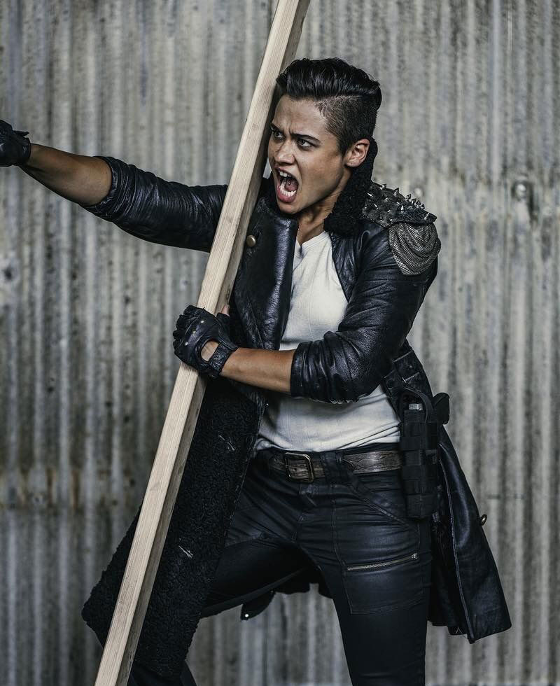 Z Nation Katy M O'Brian Leather Coat Z Nation Katy M O'Brian Leather Coat - Image 5