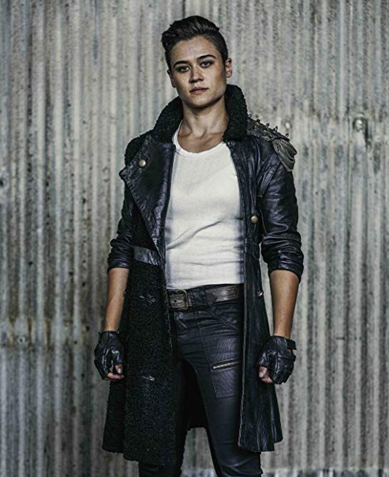 Z Nation Katy M O'Brian Leather Coat Z Nation Katy M O'Brian Leather Coat - Image 6