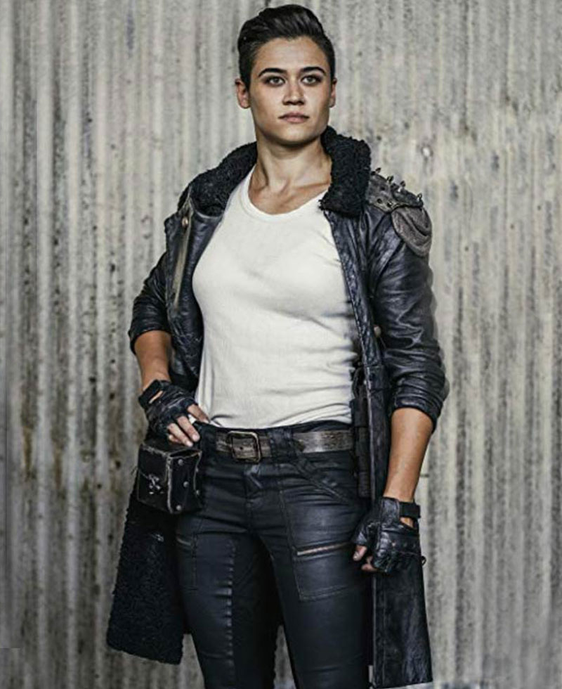 Z Nation Katy M O'Brian Leather Coat Z Nation Katy M O'Brian Leather Coat