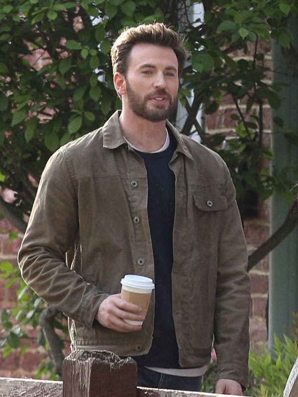 Ghosted Chris Evan Cotton Jacket