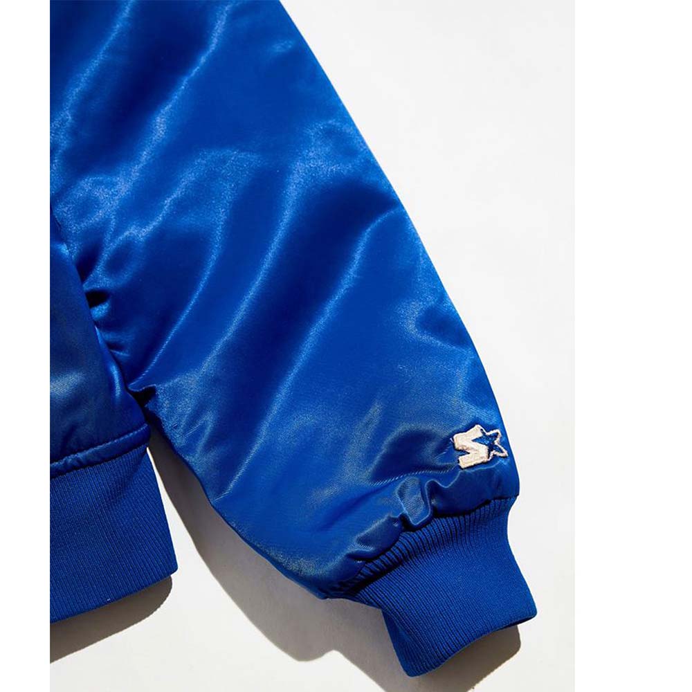 Giants New York Blue Jacket Giants New York Blue Jacket - Image 4