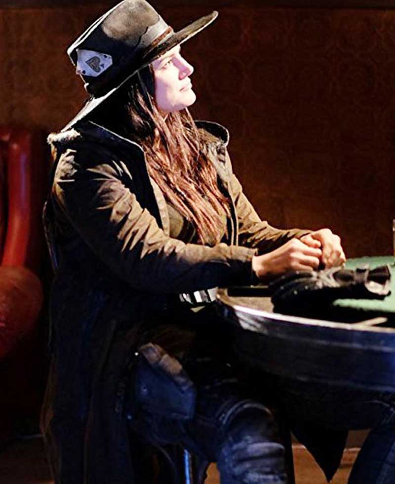 Gina Carano Scorched Earth Hooded Coat Gina Carano Scorched Earth Hooded Coat - Image 5