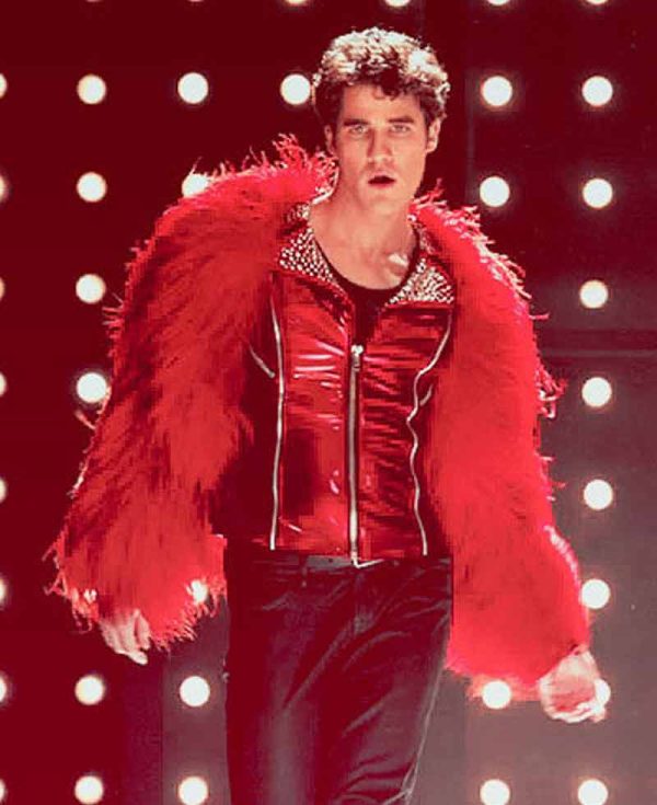 Glee S04 Blaine Anderson Leather Jacket
