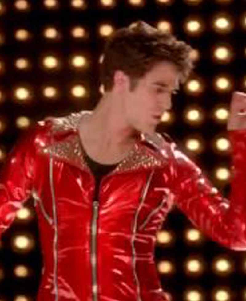 Glee S04 Blaine Anderson Leather Jacket Glee S04 Blaine Anderson Leather Jacket - Image 2