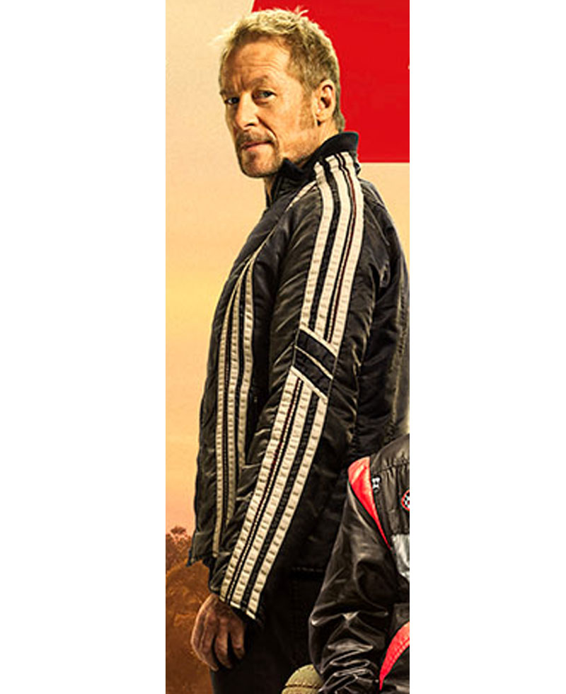 Go Richard Roxburgh Cafe Racer Jacket Go Richard Roxburgh Cafe Racer Jacket - Image 2