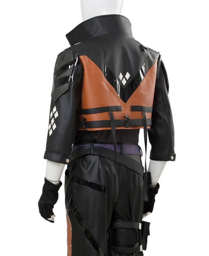 God Eater 3 Hugo Pennywort Leather Jacket God Eater 3 Hugo Pennywort Leather Jacket - Image 5