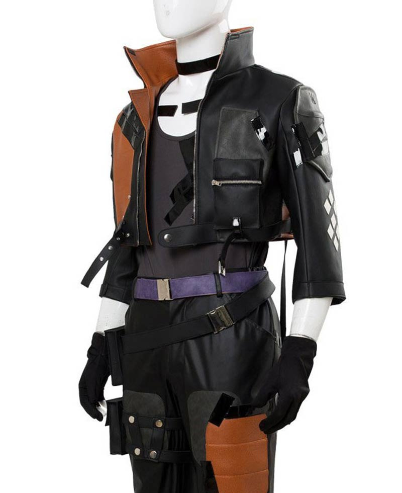 God Eater 3 Hugo Pennywort Leather Jacket God Eater 3 Hugo Pennywort Leather Jacket - Image 4