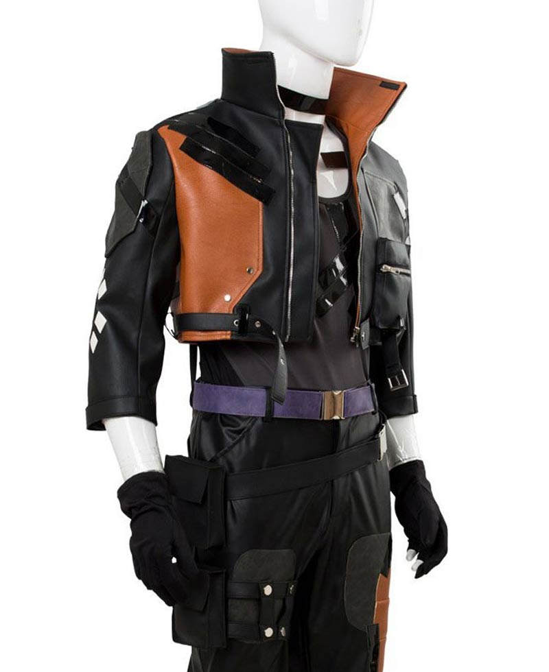 God Eater 3 Hugo Pennywort Leather Jacket God Eater 3 Hugo Pennywort Leather Jacket - Image 3