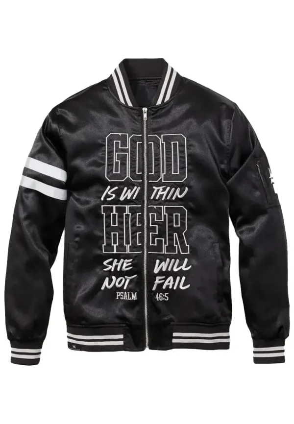 God Is Within Her Jacket
