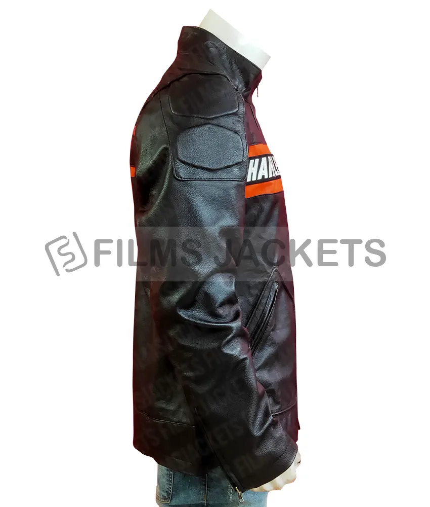 Biker Style Goldberg Harley Davidson Leather Jacket Biker Style Goldberg Harley Davidson Leather Jacket - Image 7